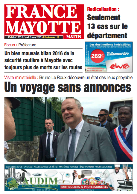 France Mayotte Lundi 6 mars 2017