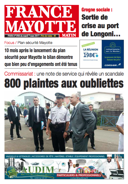 France Mayotte Mardi 7 mars 2017
