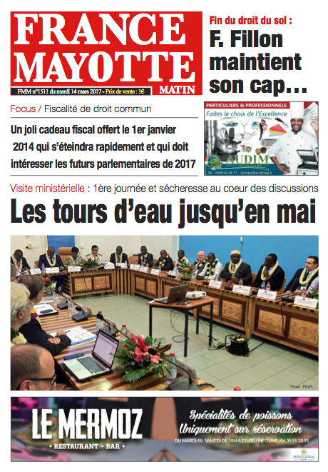 France Mayotte Mardi 14 mars 2017