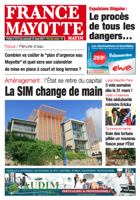 France Mayotte Mercredi 15 mars 2017