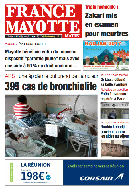 France Mayotte Mardi 21 mars 2017