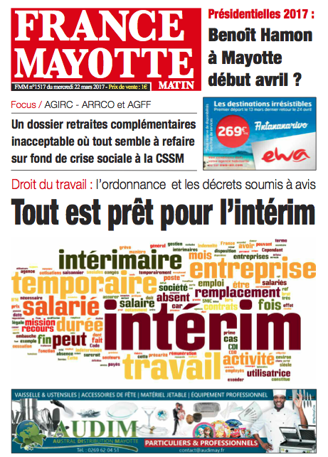 France Mayotte Mercredi 22 mars 2017