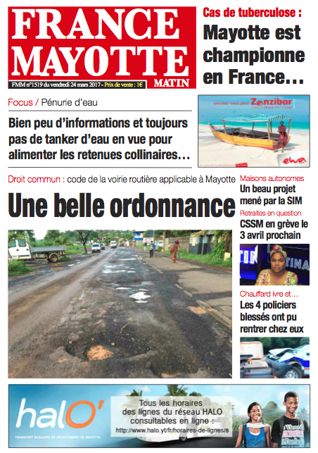 France Mayotte Vendredi 24 mars 2017