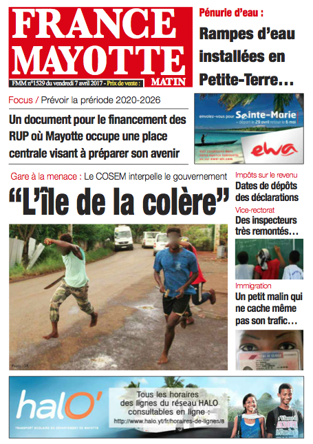 France Mayotte Vendredi 7 avril 2017
