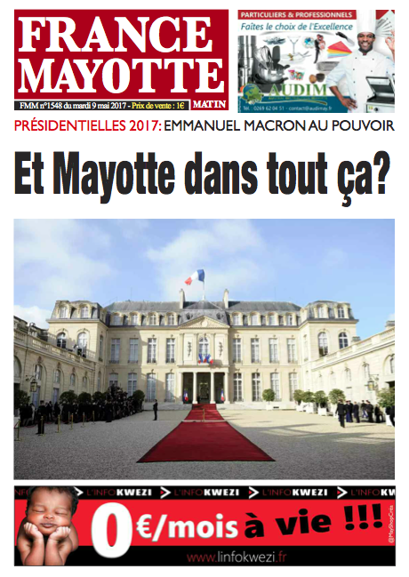 France Mayotte Mardi 9 mai 2017
