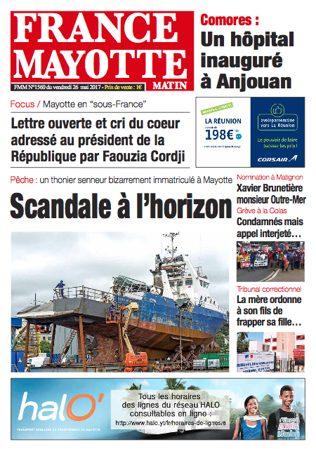 France Mayotte Vendredi 26 mai 2017