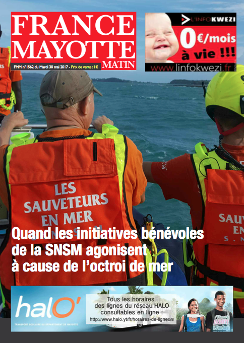 France Mayotte Mardi 30 mai 2017