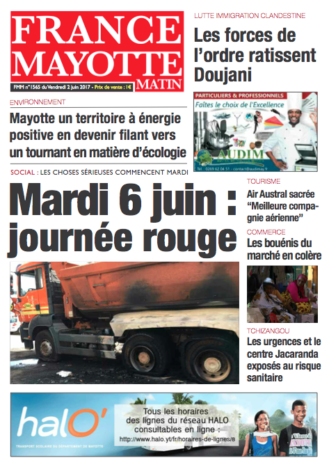 France Mayotte Vendredi 2 juin 2017