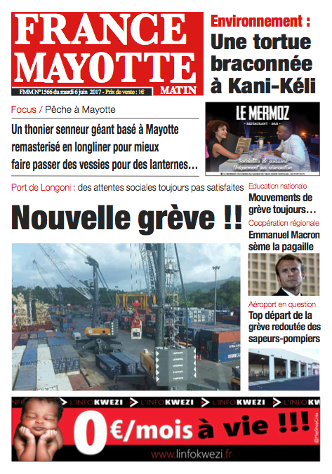 France Mayotte Mardi 6 juin 2017