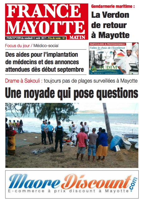 France Mayotte Vendredi 11 août 2017