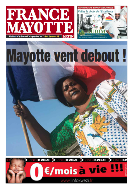 France Mayotte Mardi 26 septembre 2017
