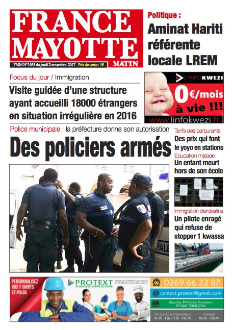 France Mayotte Jeudi 2 novembre 2017