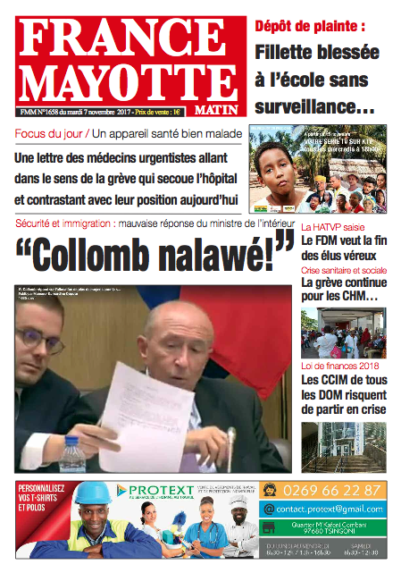 France Mayotte Mardi 7 novembre 2017
