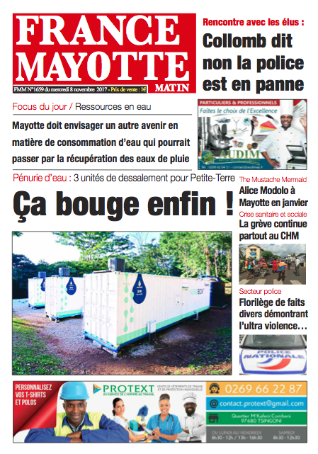 France Mayotte Mercredi 8 novembre 2017