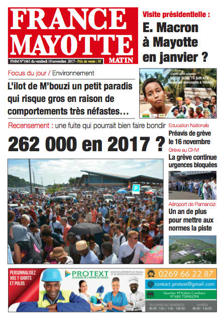 France Mayotte Vendredi 10 novembre 2017