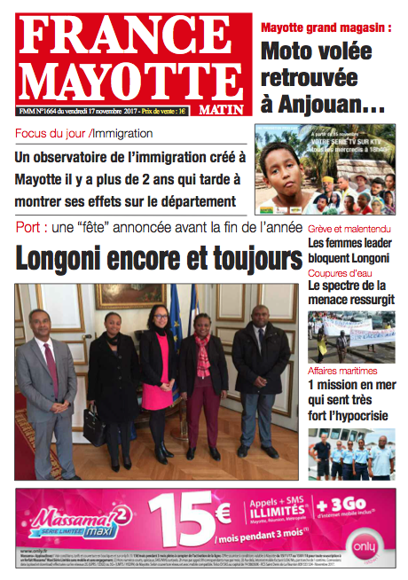 France Mayotte Vendredi 17 novembre 2017