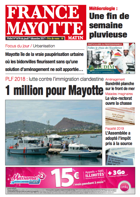 France Mayotte Jeudi 7 décembre 2017