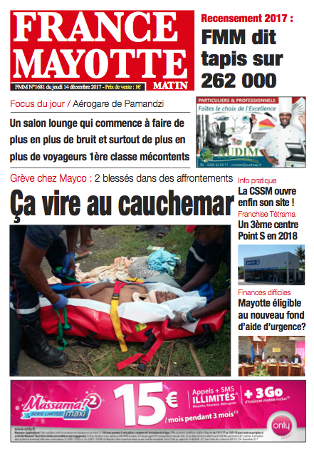 France Mayotte Jeudi 14 décembre 2017