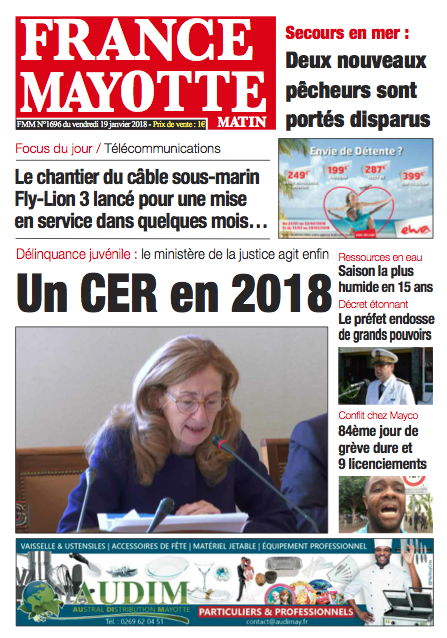 France Mayotte Vendredi 19 janvier 2018