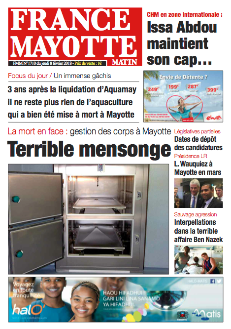 France Mayotte Jeudi 8 février 2018