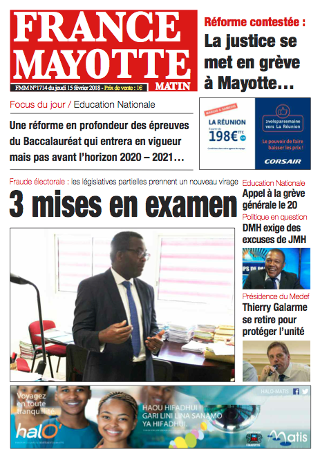 France Mayotte Jeudi 15 février 2018