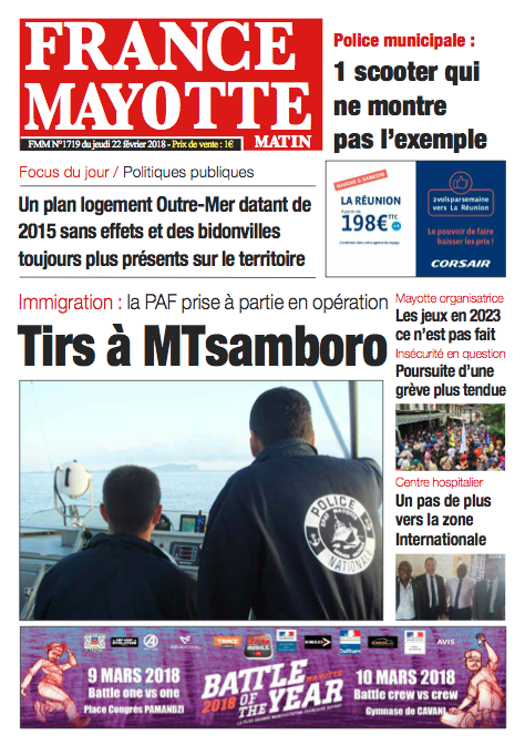 France Mayotte Jeudi 22 février 2018