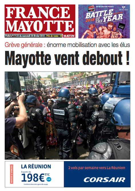 France Mayotte Mercredi 28 février 2018
