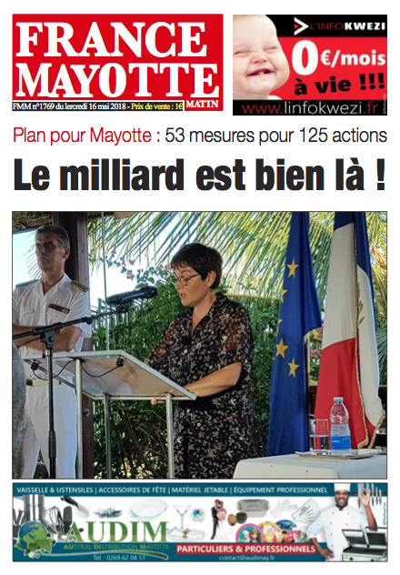 France Mayotte Mercredi 16 mai 2018