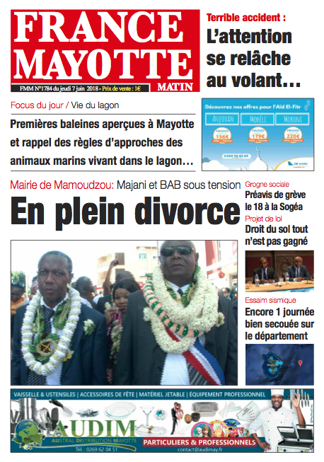 France Mayotte Vendredi 8 juin 2018