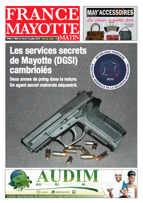France Mayotte Mardi 10 juillet 2018