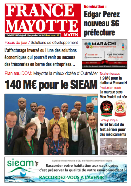 France Mayotte Jeudi 20 septembre 2018