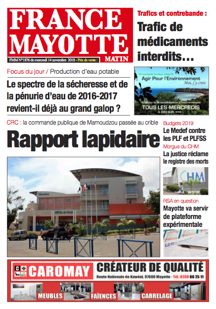 France Mayotte Mercredi 14 novembre 2018