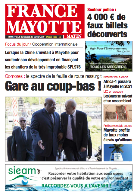 France Mayotte Vendredi 11 janvier 2019