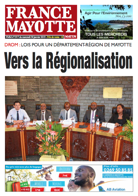 France Mayotte Mercredi 30 janvier 2019
