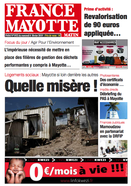 France Mayotte Mercredi 6 février 2019
