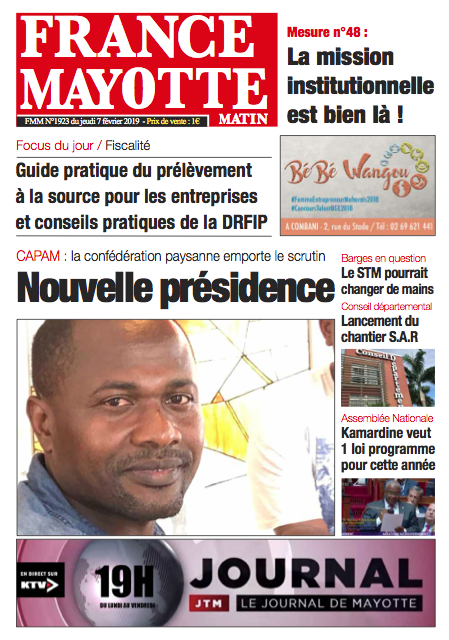 France Mayotte Jeudi 7 février 2019