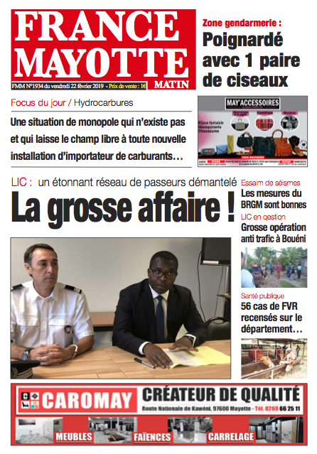 France Mayotte Jeudi 21 février 2019