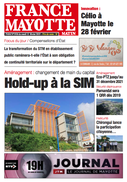 France Mayotte Mardi 12 février 2019