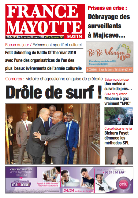 France Mayotte Vendredi 8 mars 2019