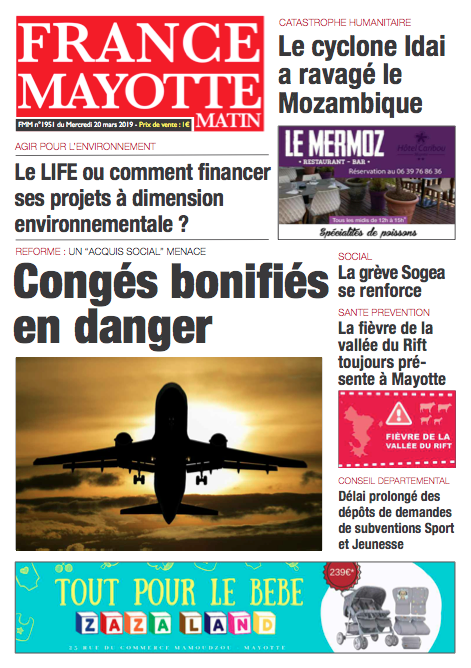 France Mayotte Mercredi 20 mars 2019