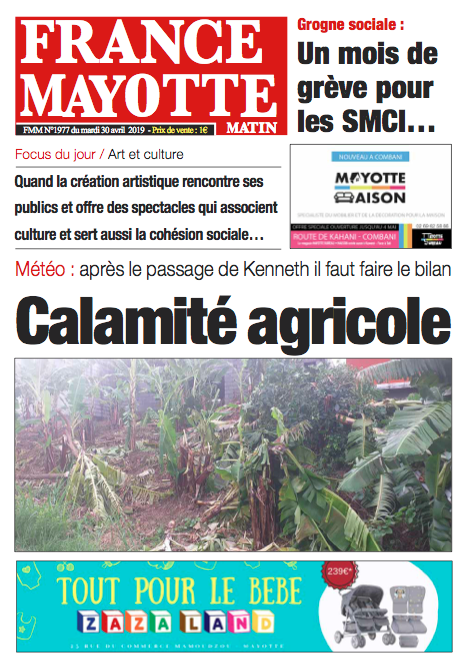 France Mayotte Mardi 30 avril 2019