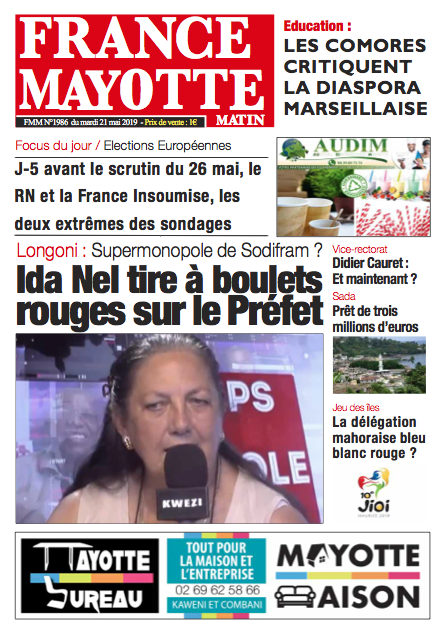 France Mayotte Mardi 21 mai 2019