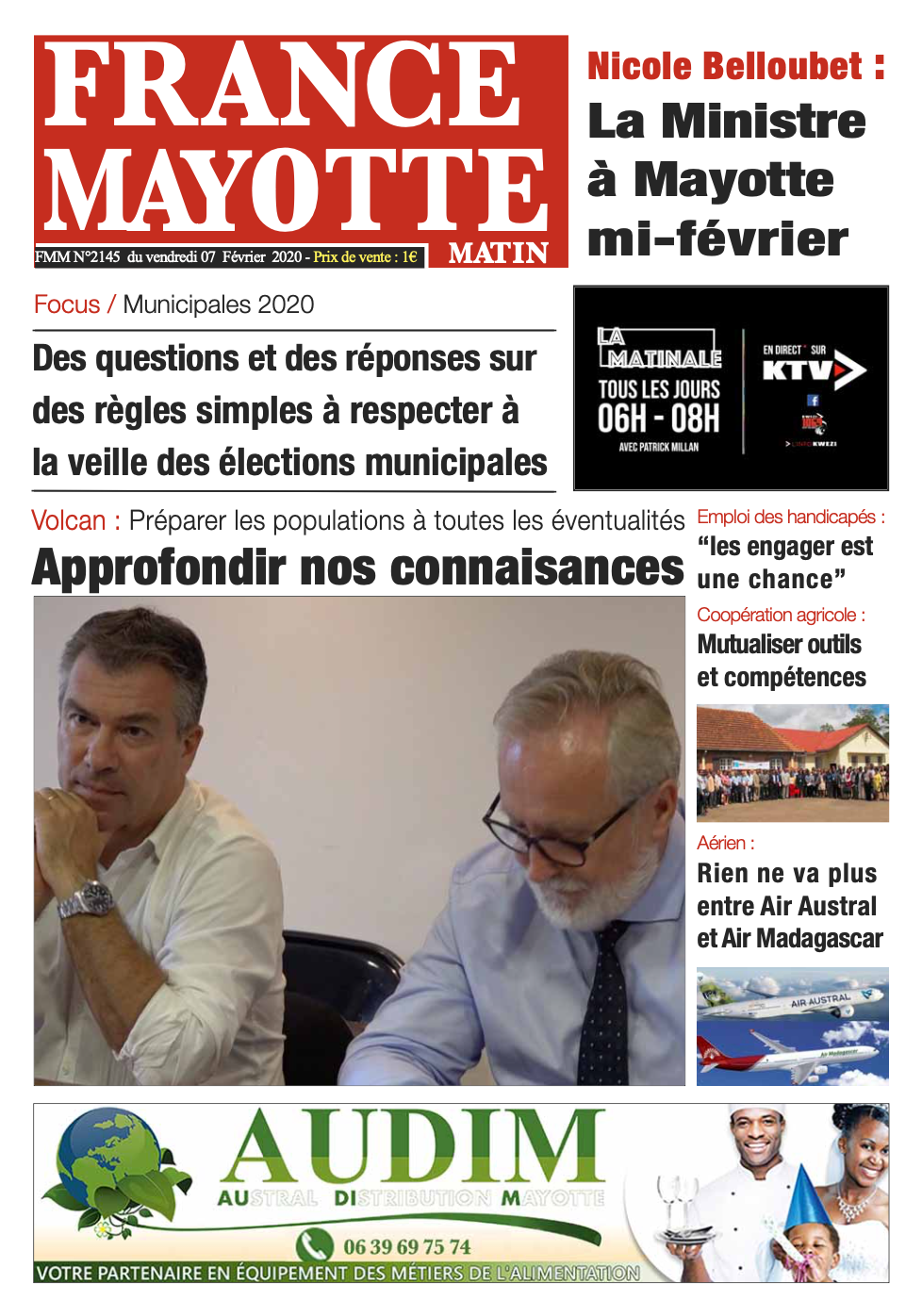 France Mayotte Vendredi 7 février 2020