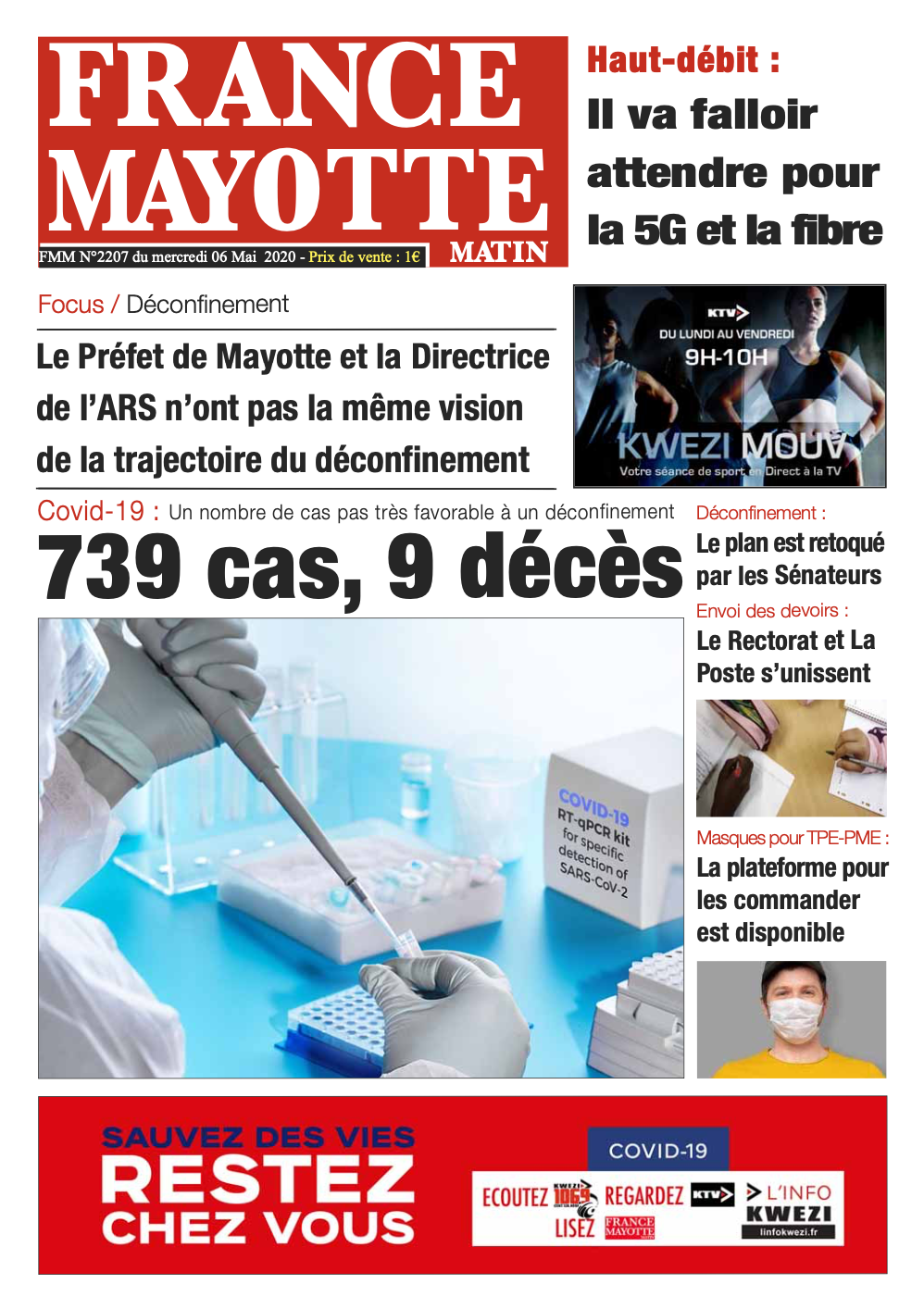 France Mayotte Mercredi 6 mai 2020