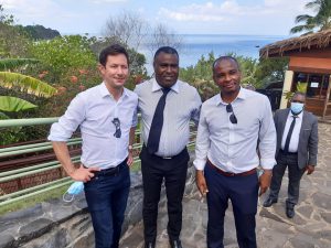 Le patron du PPE en visite à Mayotte