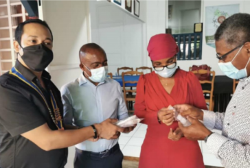 Le Rotary fait don de masques et de gels hydro-alcooliques à l’UDAF