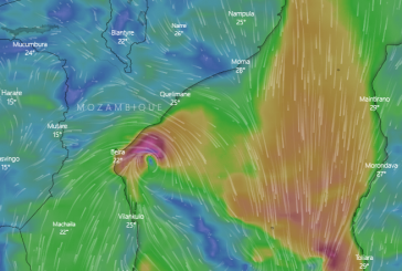 Guambe, la future tempête tropicale au sud de Mayotte
