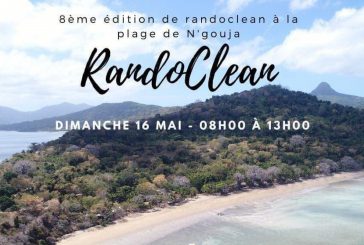 8ème édition de Randoclean à la plage de Ngouja, le 16 mai