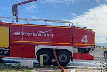 La Section Syndicale des Sapeurs Pompiers de L’aéroport de Mayotte se remet en colère