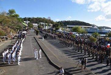 Le président Ousséni Ben Issa présent lors du défilé